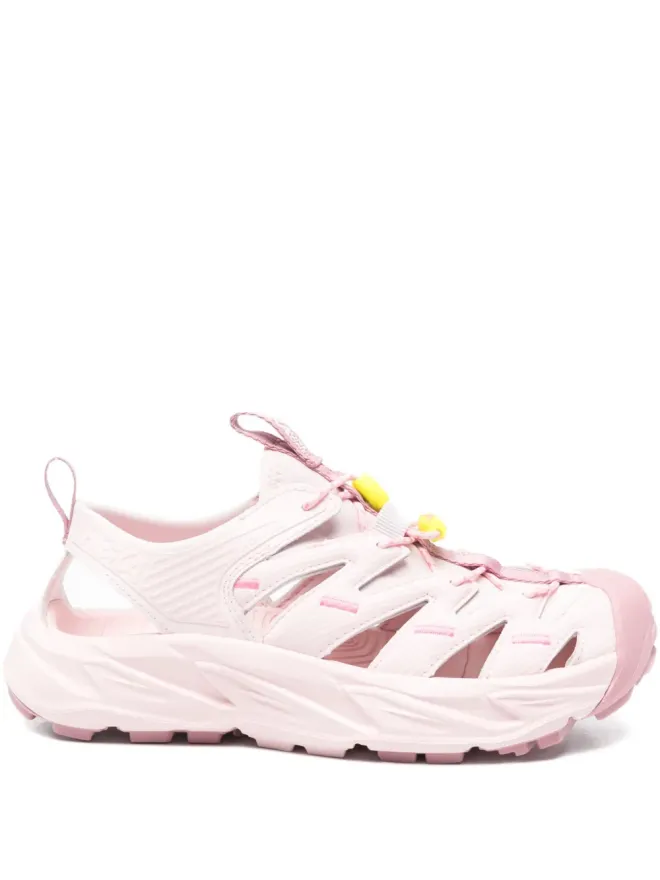 HOKA HOKA Hopara レースアップ テクスチャードサンダル ローズピンクの商品画像