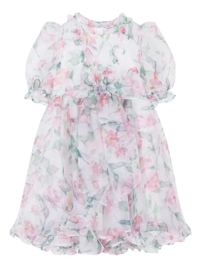 MAMA LUMA KIDS MAMA LUMA KIDS 花柄プリントのフリルドレスの商品画像
