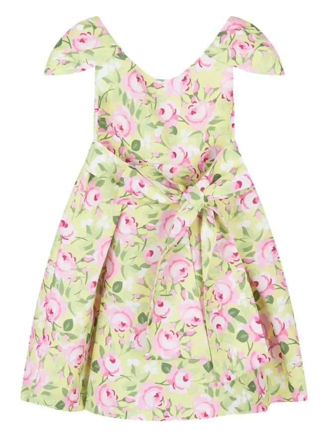 MAMA LUMA KIDS MAMA LUMA KIDS ローズプリントプリーツドレスの商品画像