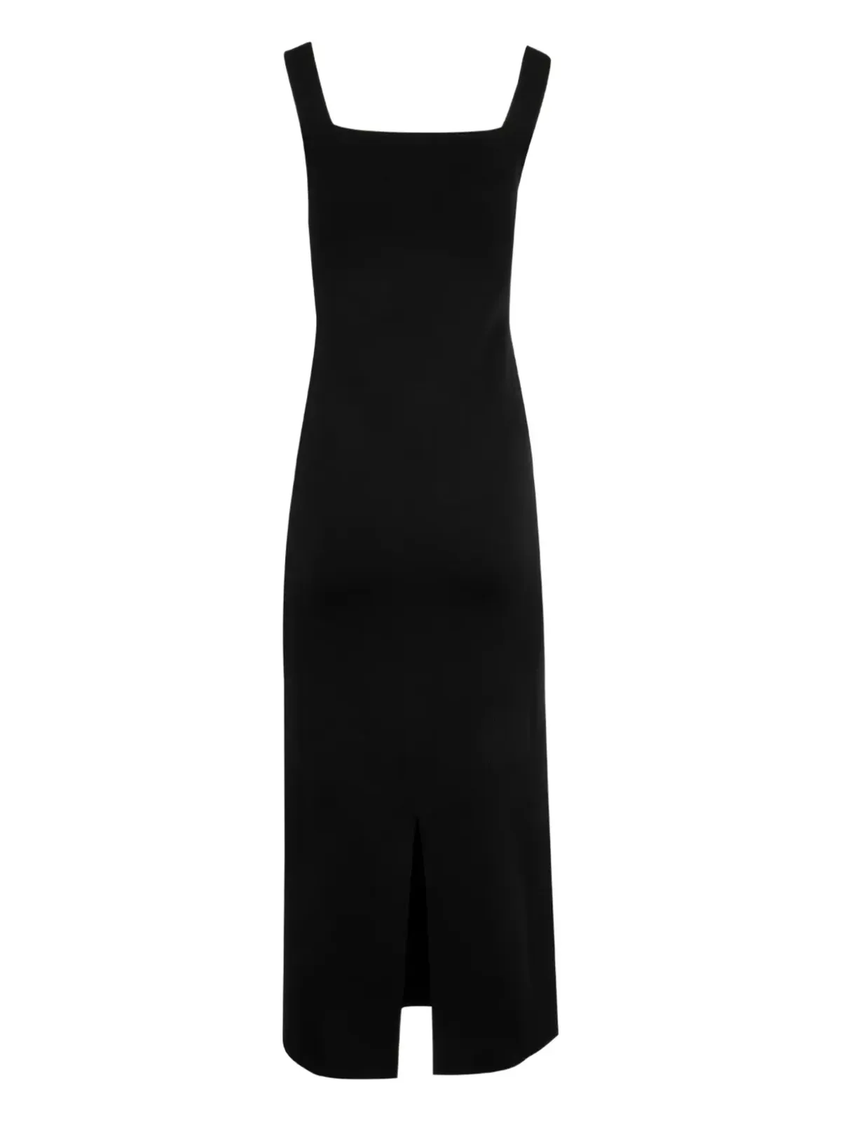 KHAITE Dixi square-neck midi dress - Black - 画像2