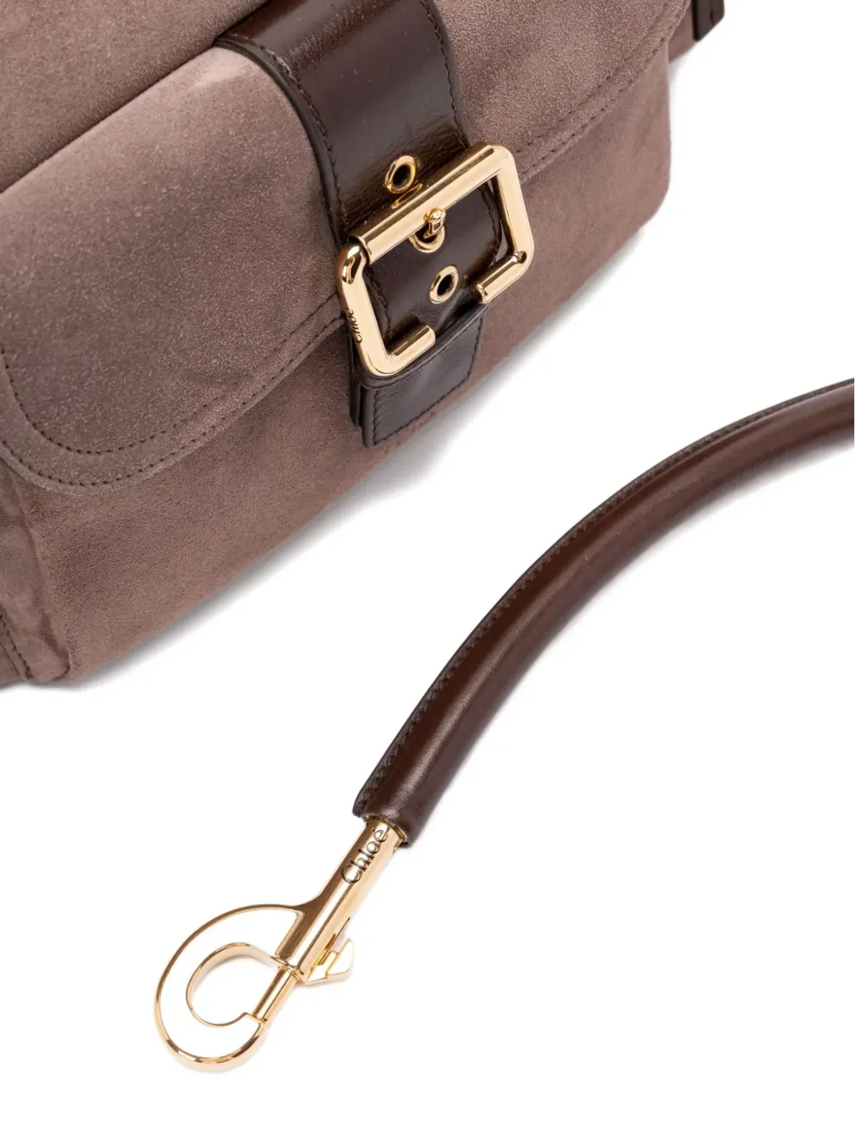 Chloé カメラ型スエードショルダーバッグ - 画像5