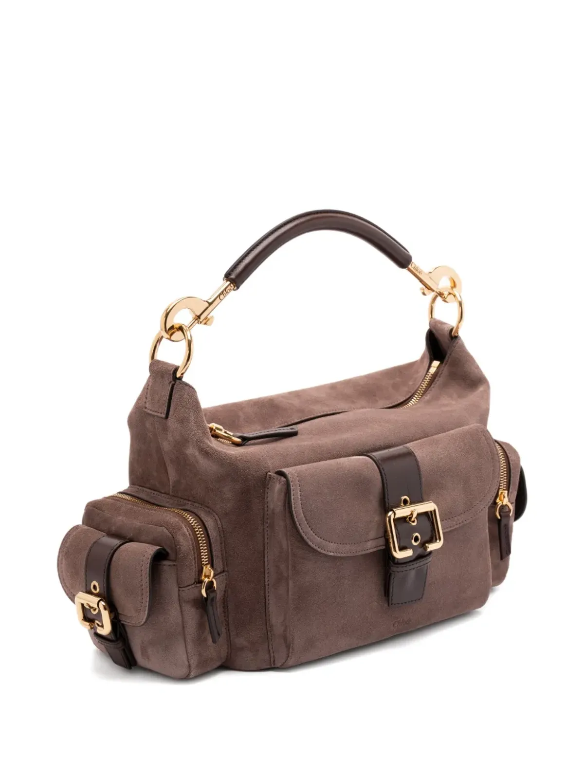 Chloé カメラ型スエードショルダーバッグ - 画像2