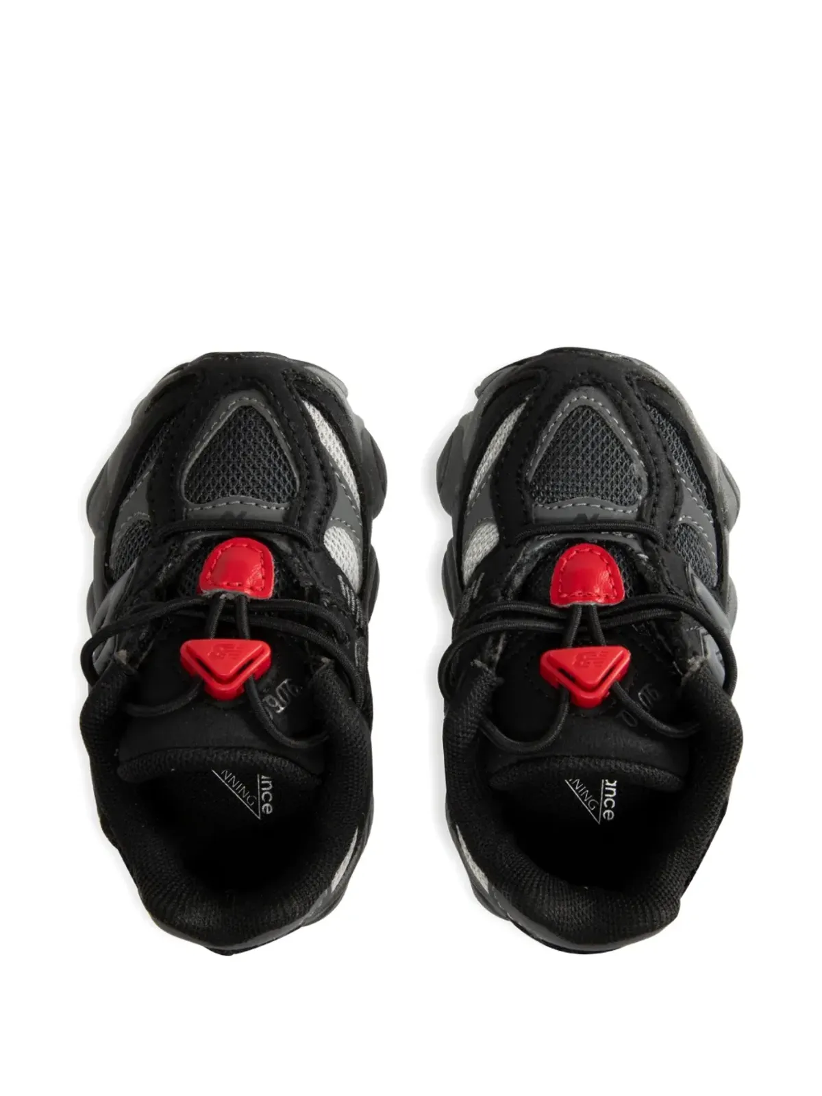 New Balance Kids 9060メッシュスニーカー - ブラック - 画像3