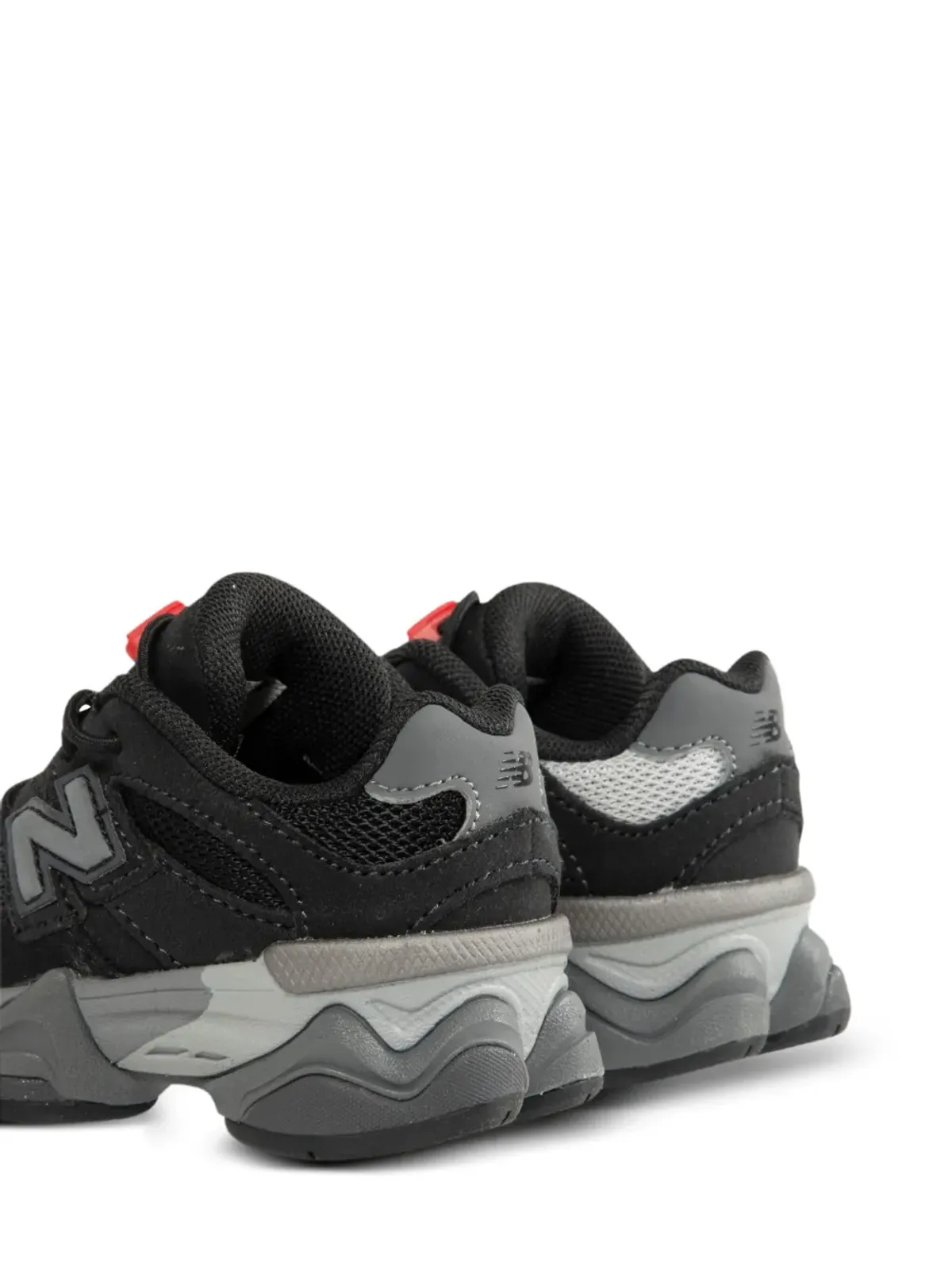 New Balance Kids 9060メッシュスニーカー - ブラック - 画像4