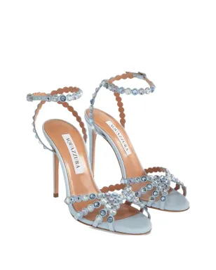 Aquazzura テキーラ クリスタル装飾 サンダル - サムネイル2