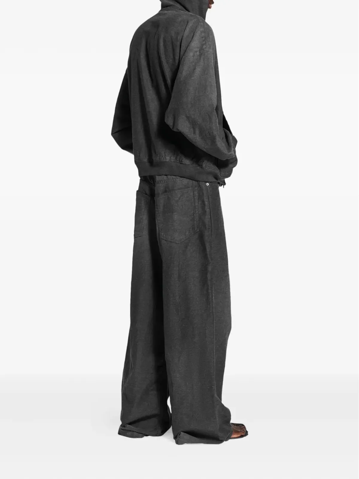 Balenciaga バギー トロンプルイユ ルーズフィット ジーンズ - 画像2