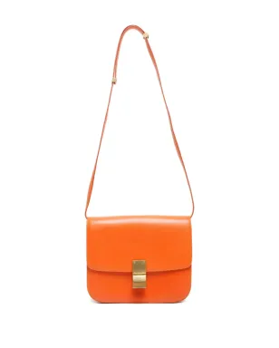 Celine ビンテージ 1980-1990s レザー クロスボディバッグ - オレンジ - サムネイル3