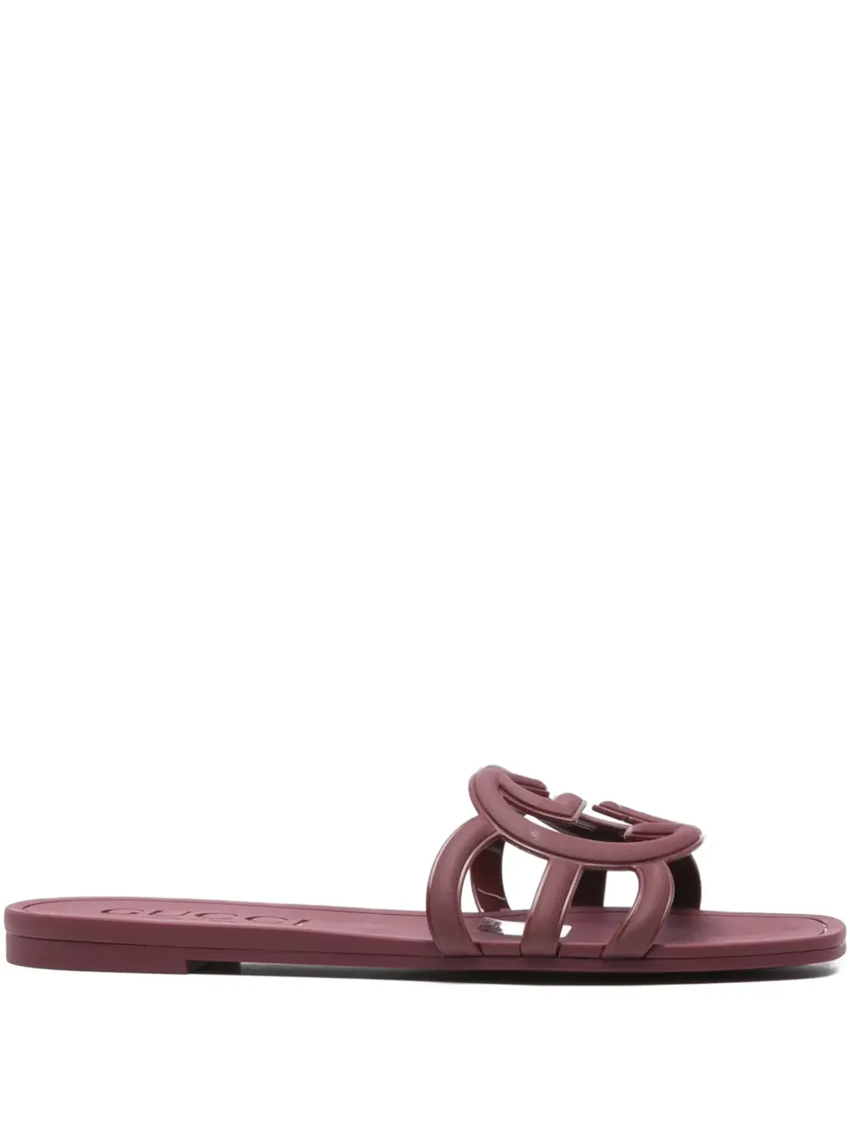 Gucci GGロゴフラットサンダル - 画像1