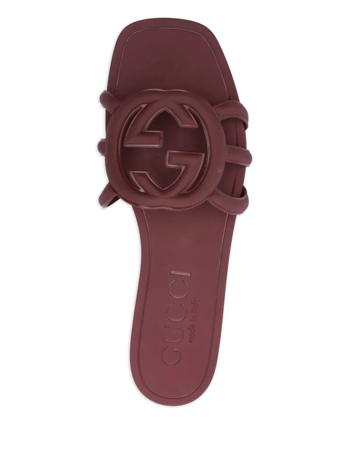 Gucci GGロゴフラットサンダル - 画像4