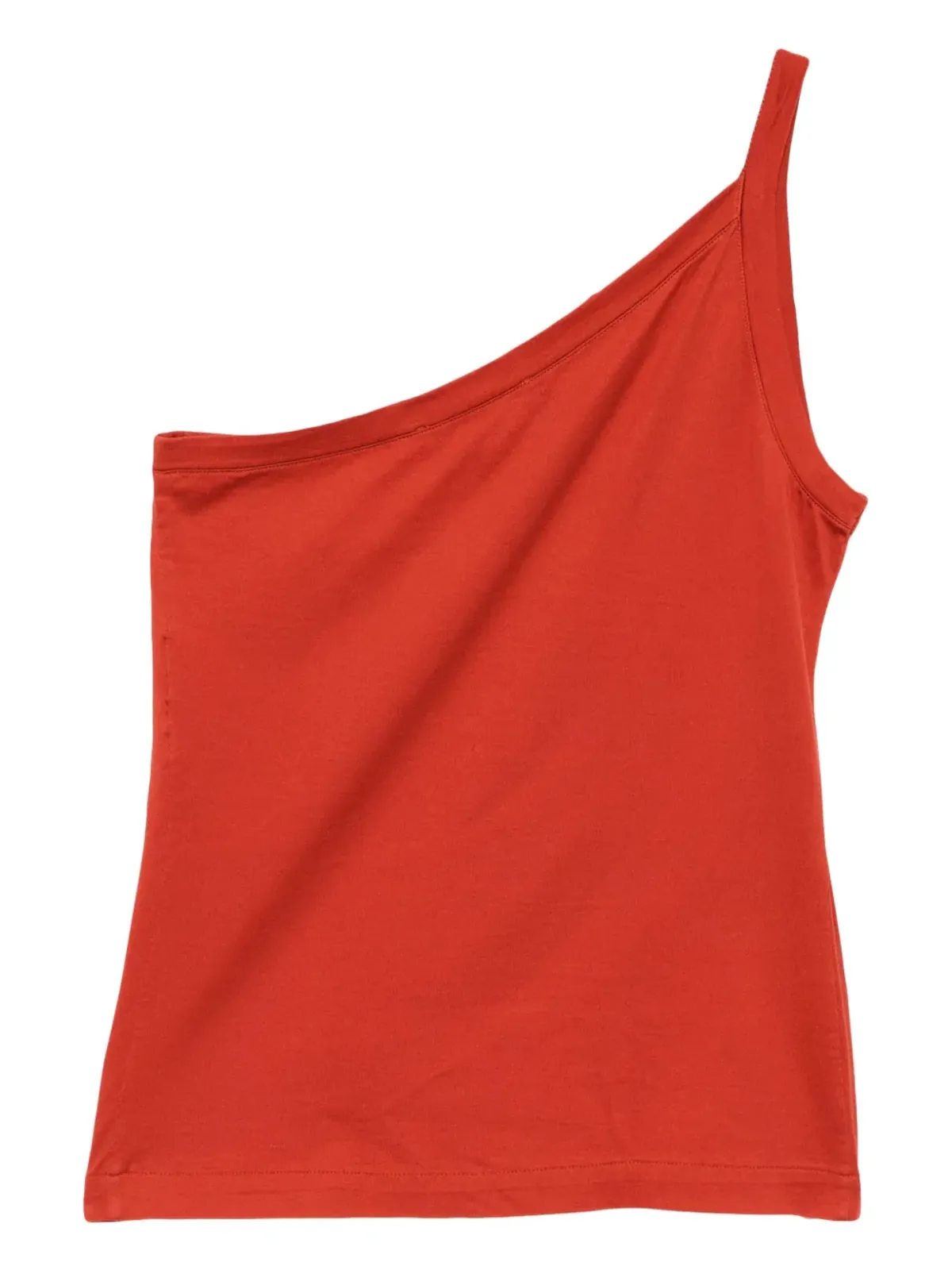 Saint Laurent Pre-Owned 1990-2000s asymmetry camisole - Red - 画像2