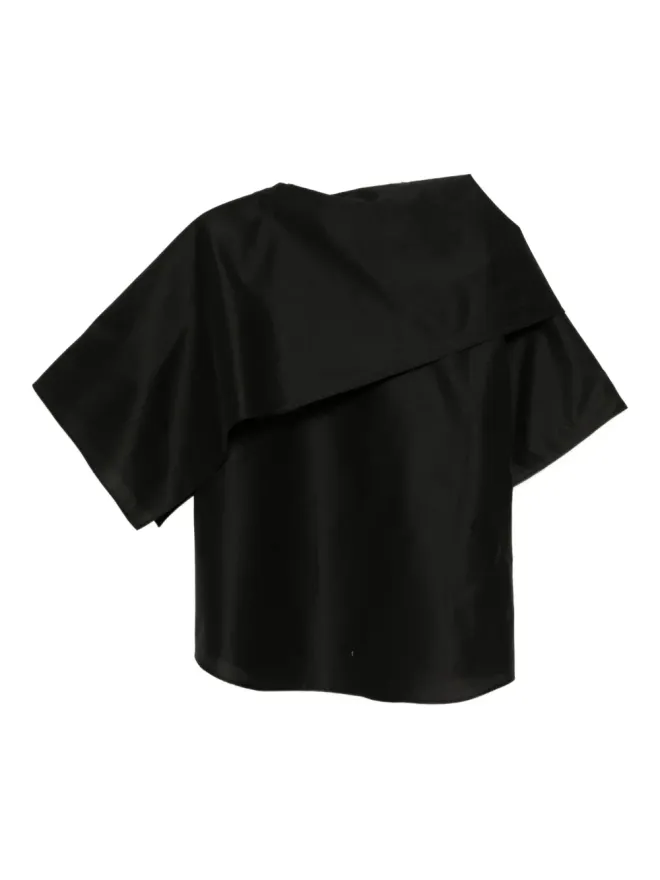 JNBY JNBY scarf-collar short-sleeves topの商品画像