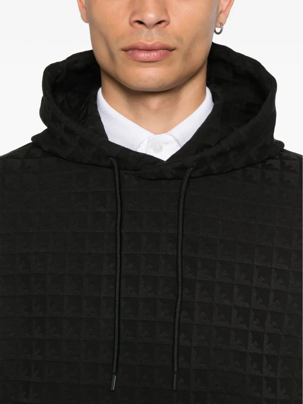 Emporio Armani キルテッドフーディ - 画像5