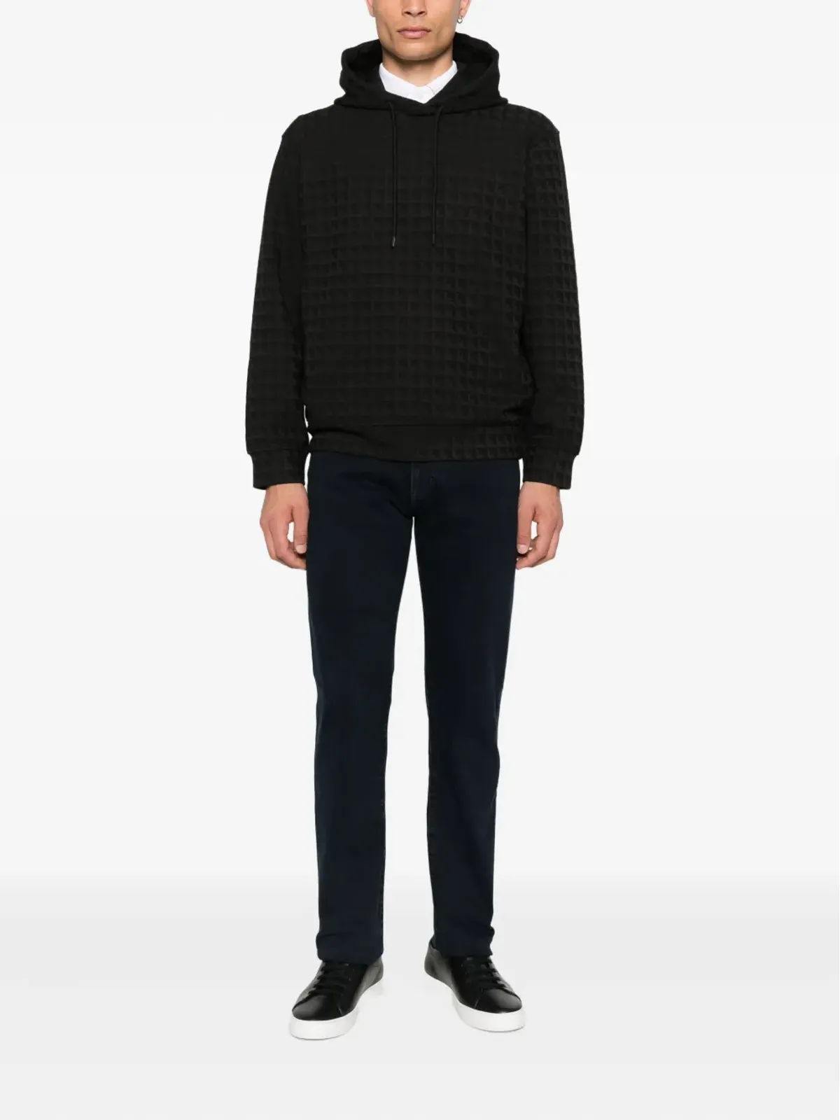 Emporio Armani キルテッドフーディ - 画像2