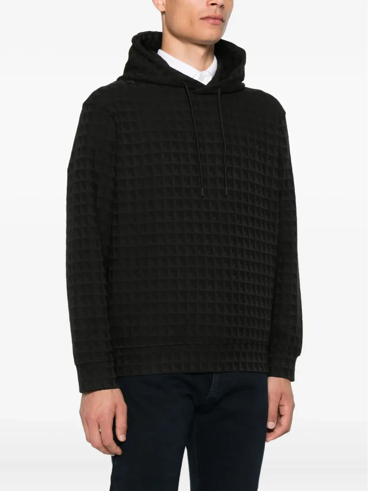 Emporio Armani キルテッドフーディ - 画像3