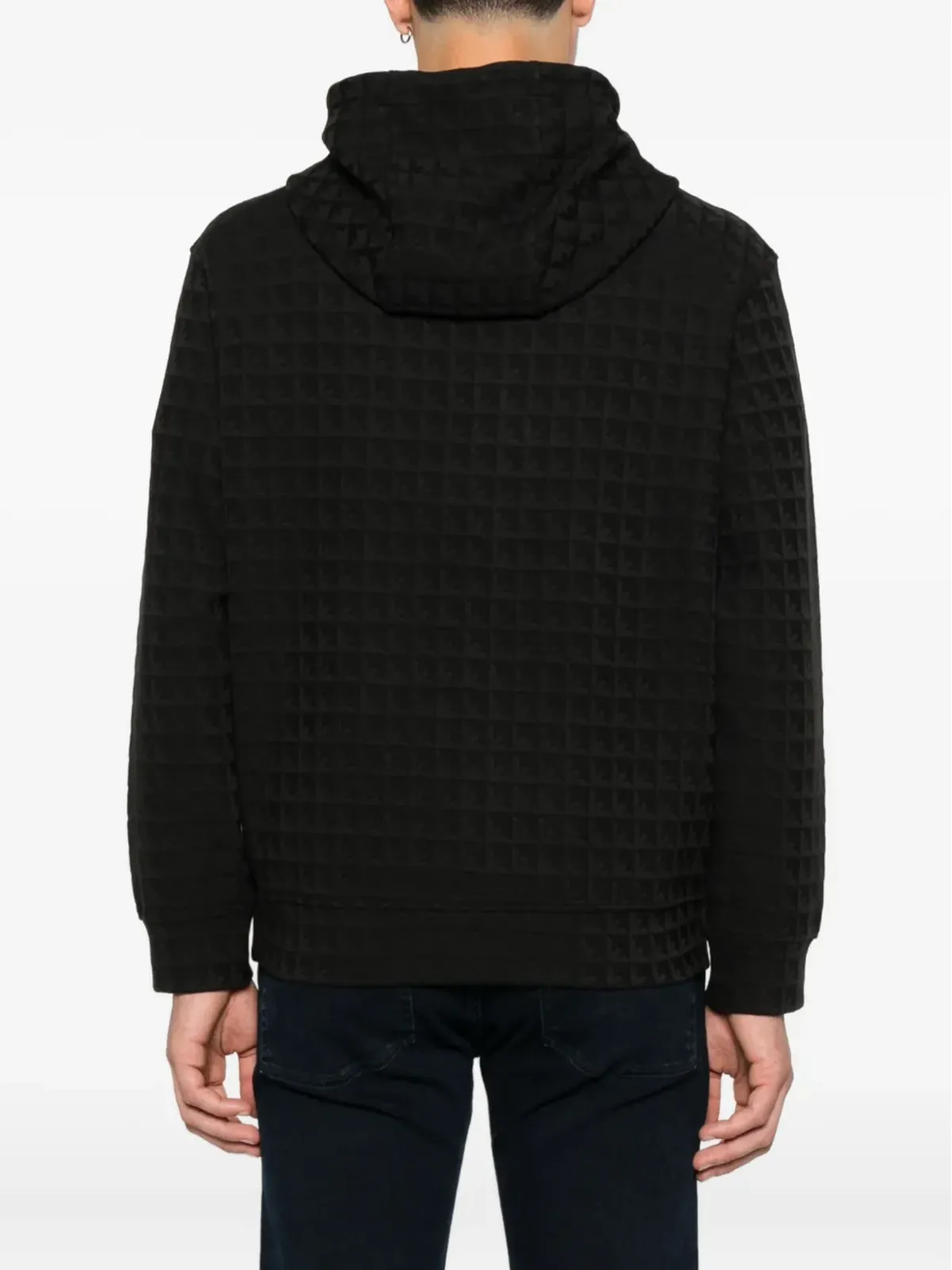 Emporio Armani キルテッドフーディ - 画像4