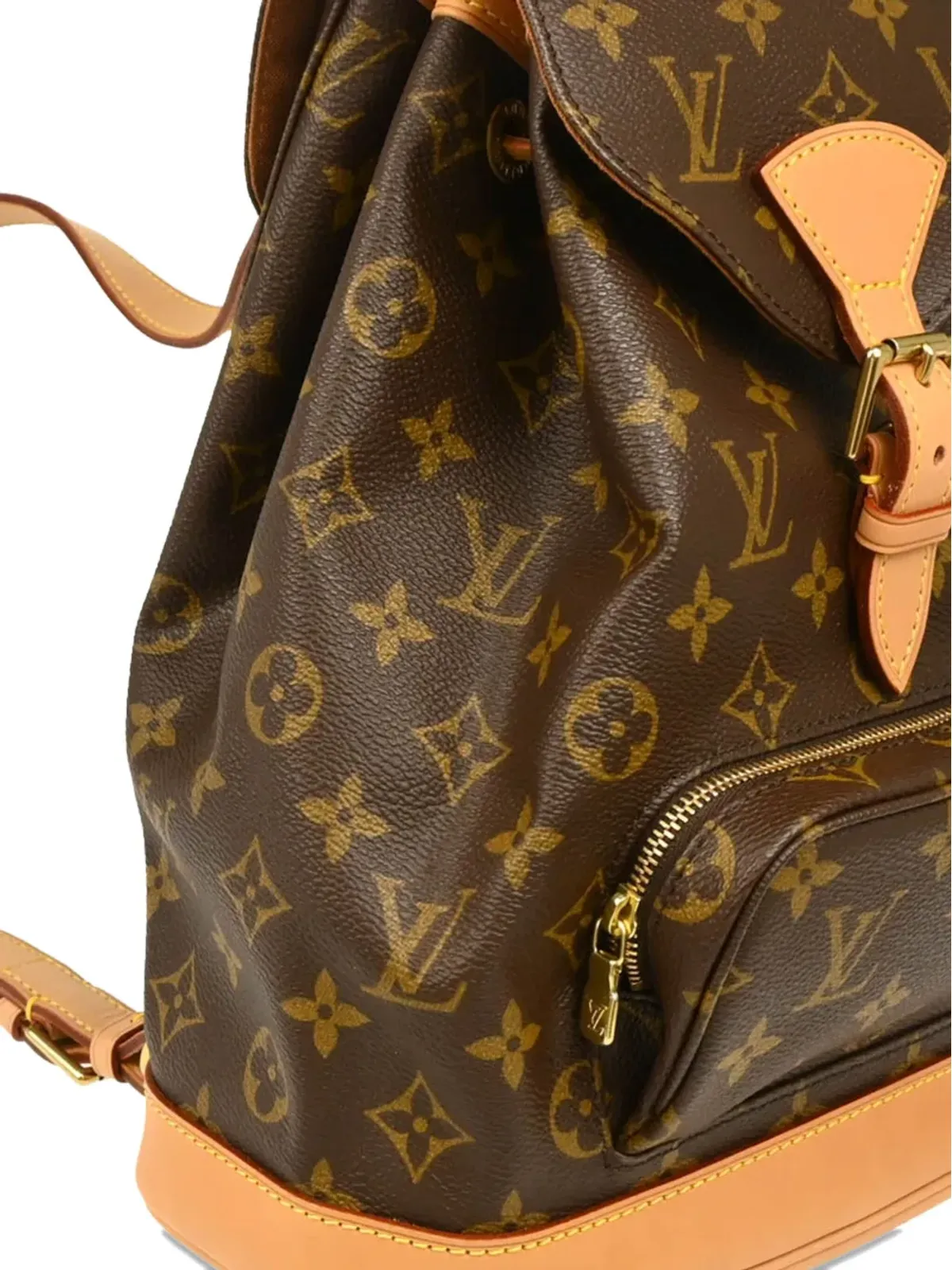 Louis Vuitton Pre-Owned 2002 Montsouris MM バックパック（ブラウン） - 画像2