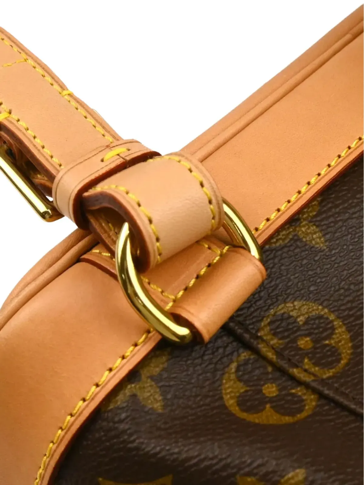 Louis Vuitton Pre-Owned 2002 Montsouris MM バックパック（ブラウン） - 画像4