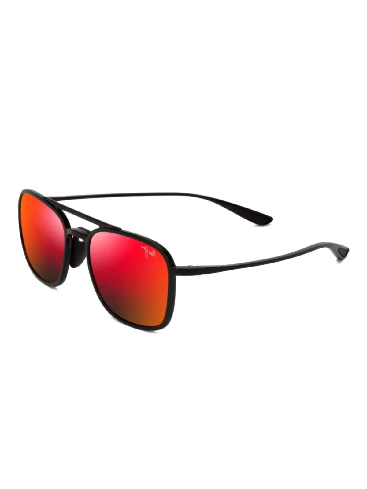 Maui Jim Keokea ミラー・スクエアフレーム サングラス - 画像2
