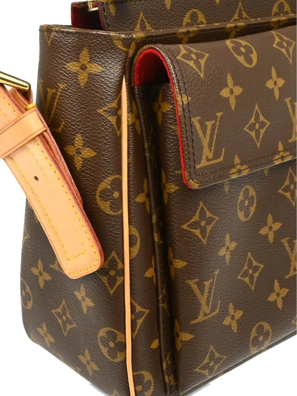 Louis Vuitton Pre-Owned 2005 Viva Cite GM ハンドバッグ ブラウン - 画像4