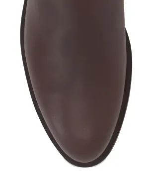 Loro Piana レザー ジップファスナー付きアンクルブーツ - サムネイル4
