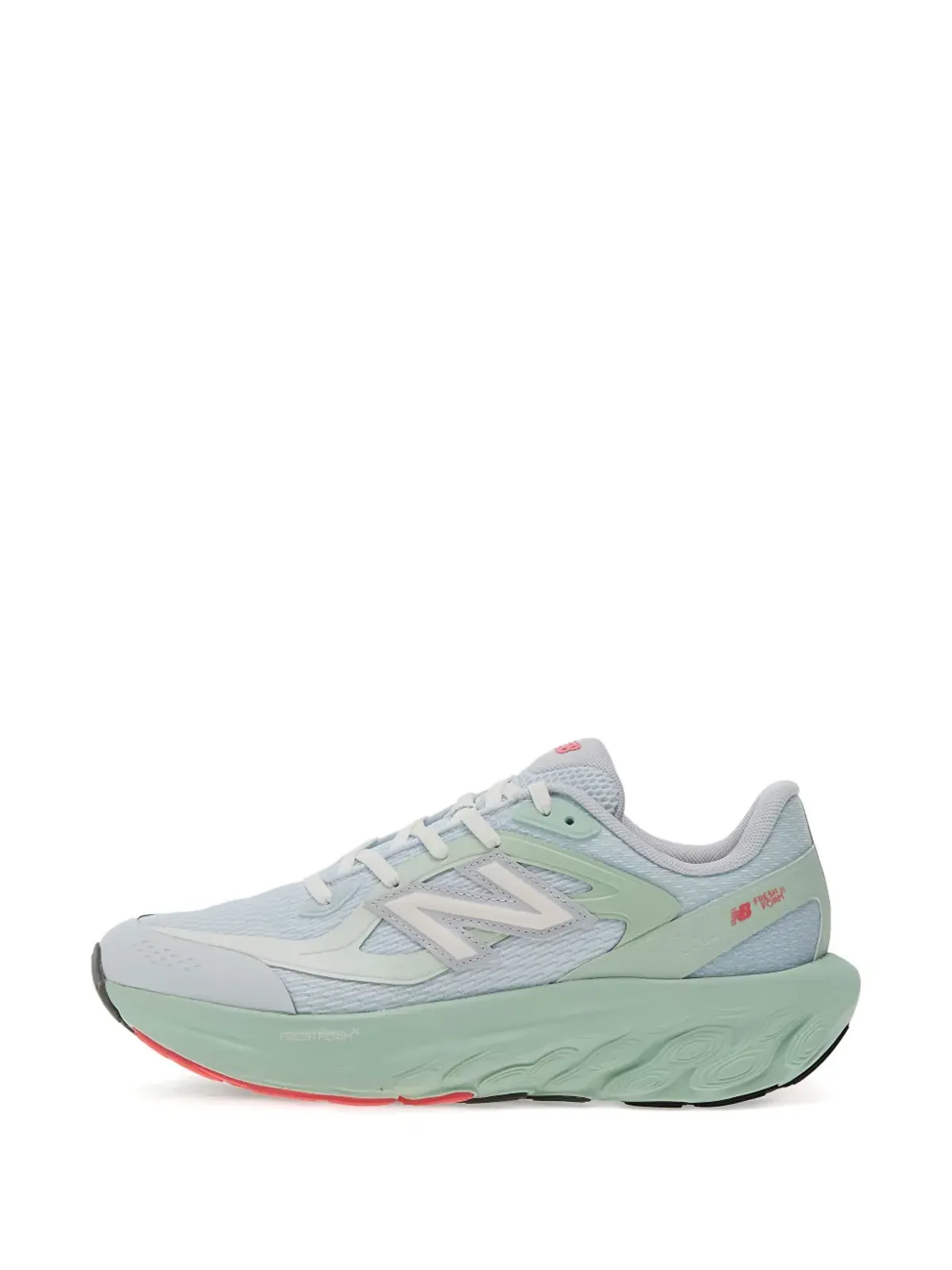 New Balance Fresh Foam メッシュパネルスニーカー グリーン - 画像2