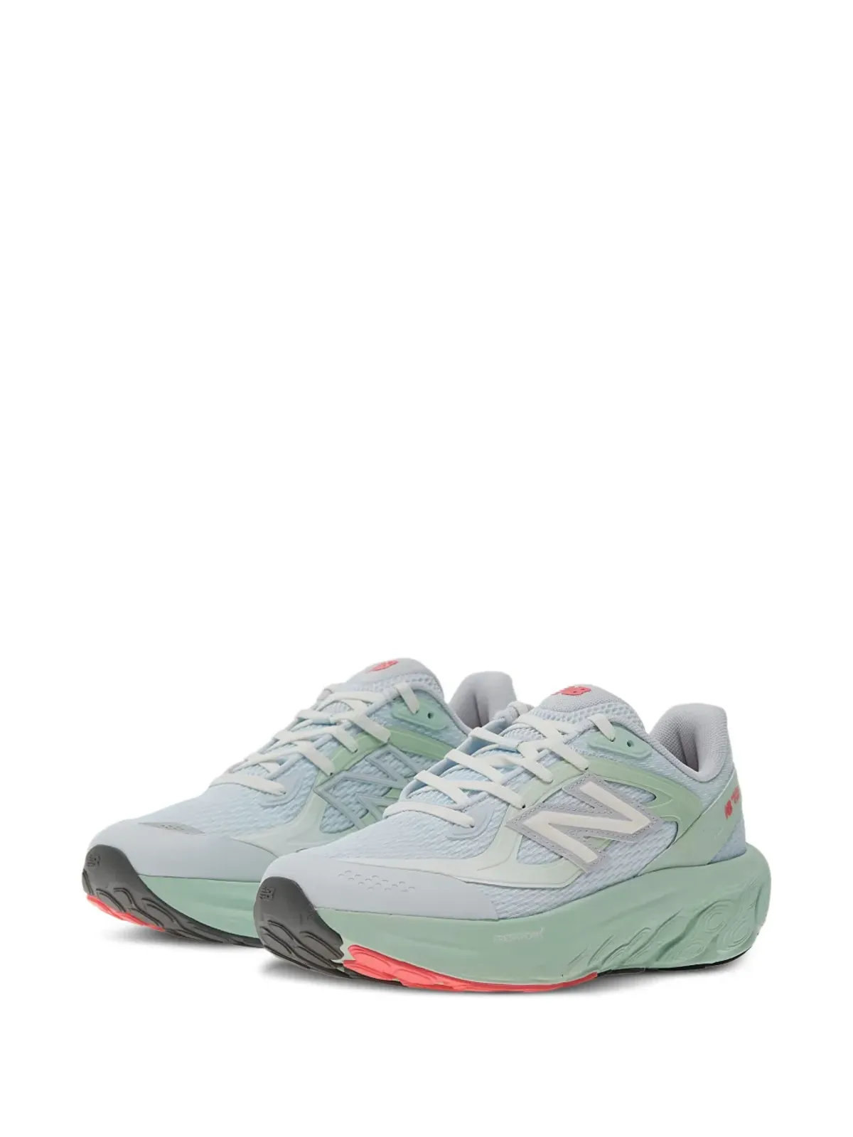 New Balance Fresh Foam メッシュパネルスニーカー グリーン - 画像3