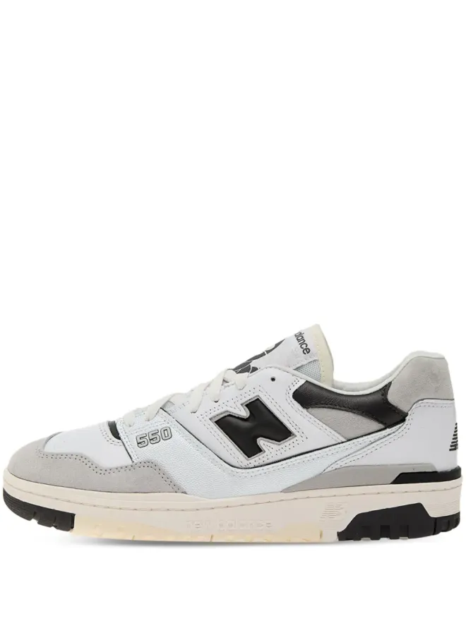 New Balance New Balance 550 レザー スニーカー - ホワイトの商品画像