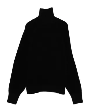 Balmain Kids ボタンディテール ハイネック セーター ブラック - サムネイル2