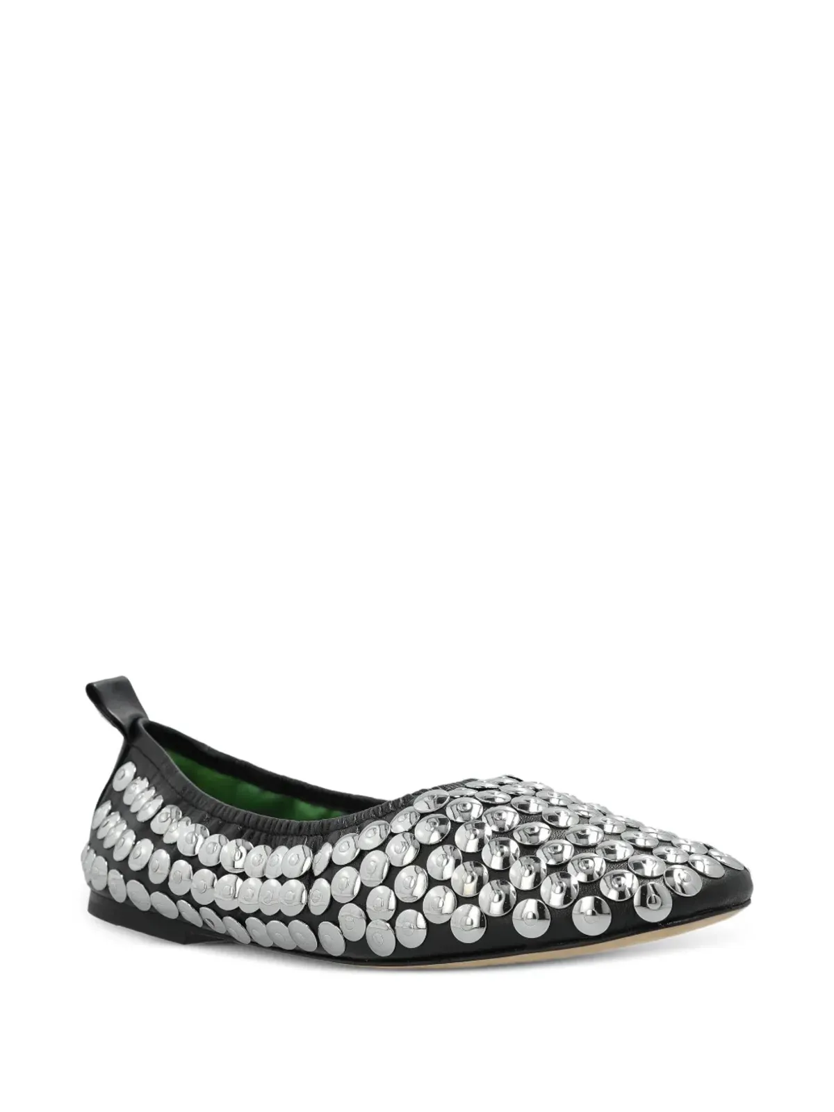 Tory Burch スタッズ付きバレエフラット - 画像2