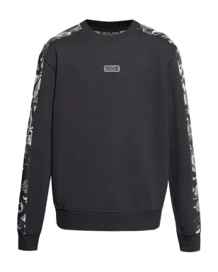 Versace Jeans Couture バロックプリントのパネル入りスウェットシャツ - サムネイル1