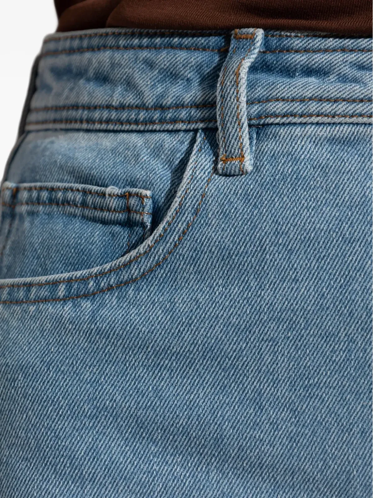 A.P.C. 前スリットデニムスカート - 画像5