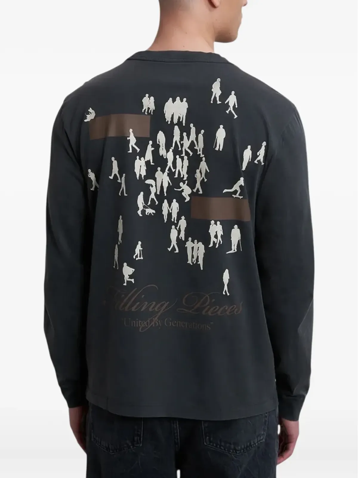 Filling Pieces generations graphic ロングスリーブTシャツ - 画像3