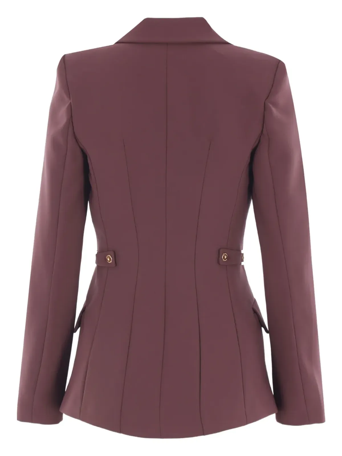 Elisabetta Franchi パッド入りショルダーブレザー レッド - 画像2