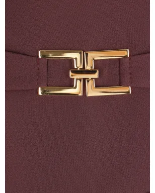 Elisabetta Franchi パッド入りショルダーブレザー レッド - サムネイル3