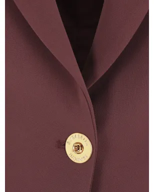 Elisabetta Franchi パッド入りショルダーブレザー レッド - サムネイル4