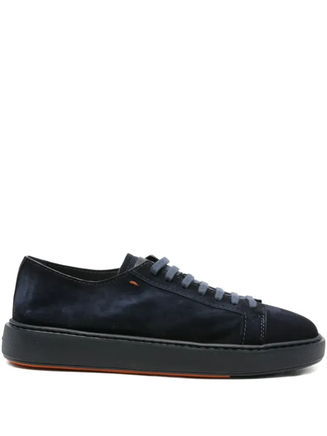 Santoni Santoni スエード レースアップ スニーカーの商品画像