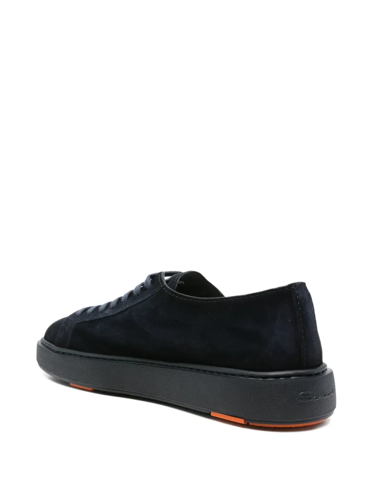 Santoni スエード レースアップ スニーカー - 画像3