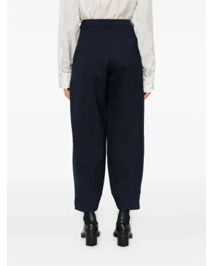 PINKO ボタン留めパネルパンツ - ブルー - サムネイル4