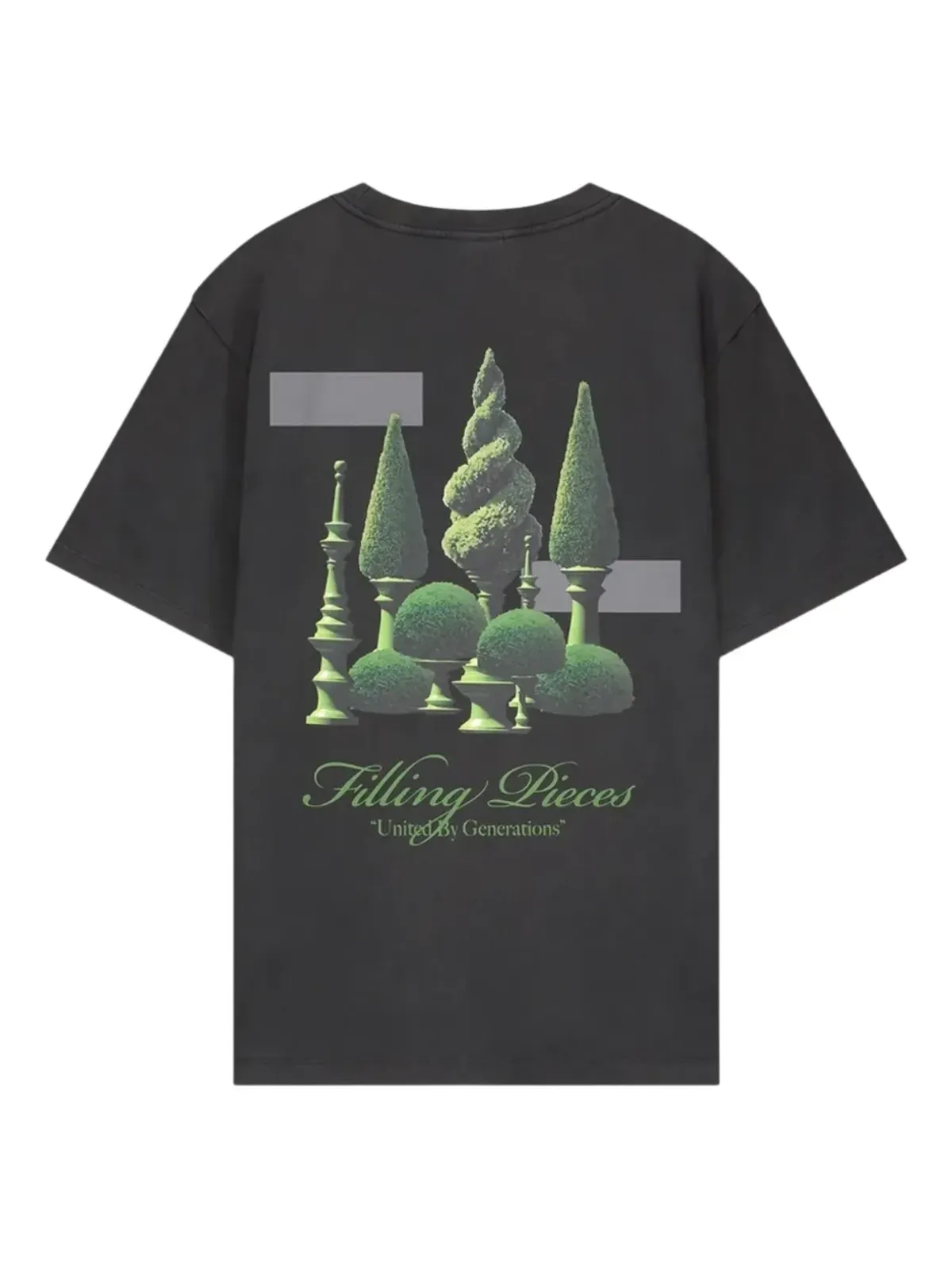 Filling Pieces Topiary グラフィックプリント Tシャツ - グレー - 画像2