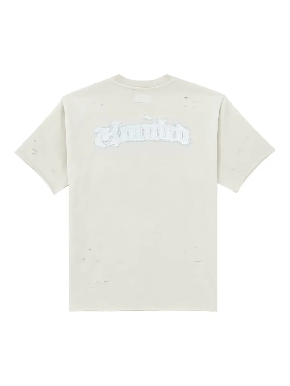 UNTITLED ARTWORKS ディストレストエフェクト ロゴパッチ Tシャツ - 画像2