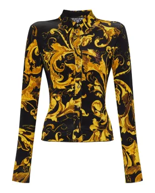 Versace Jeans Couture バロックプリント長袖シャツ - サムネイル1