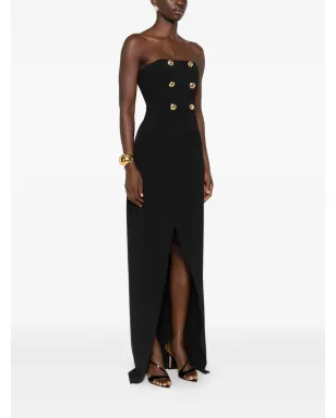 Elisabetta Franchi ボタンディテールドレス - サムネイル3