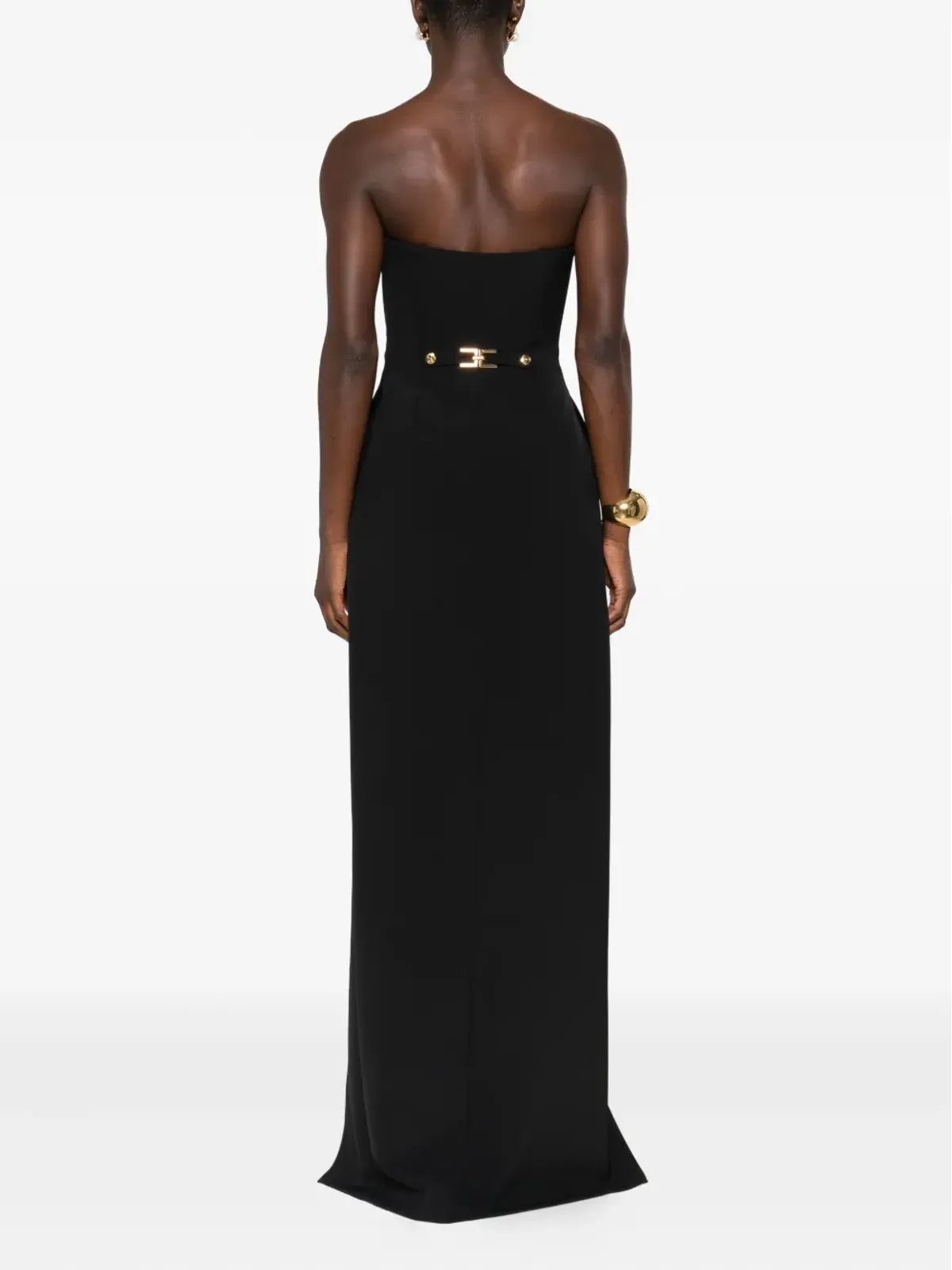 Elisabetta Franchi ボタンディテールドレス - 画像4