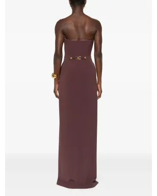 Elisabetta Franchi ボタン付きラップドレス - サムネイル4