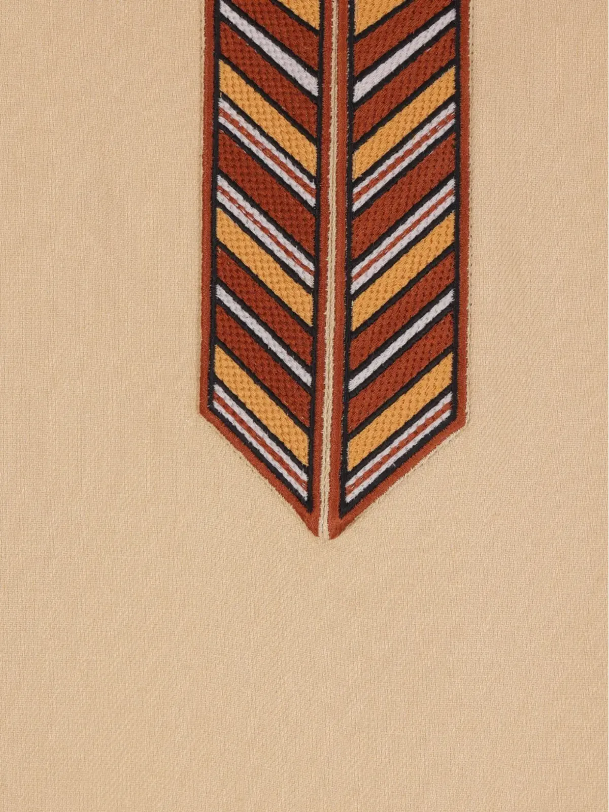 Loro Piana ティルデ刺繍 3/4袖 マキシドレス - 画像4