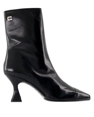 Carel Paris cap-toe leather boots - Black - サムネイル1