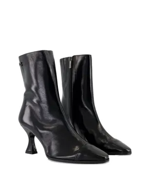 Carel Paris cap-toe leather boots - Black - サムネイル2
