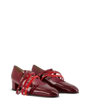 Carel Paris スパゲッティパテントレザー パンプス - サムネイル2