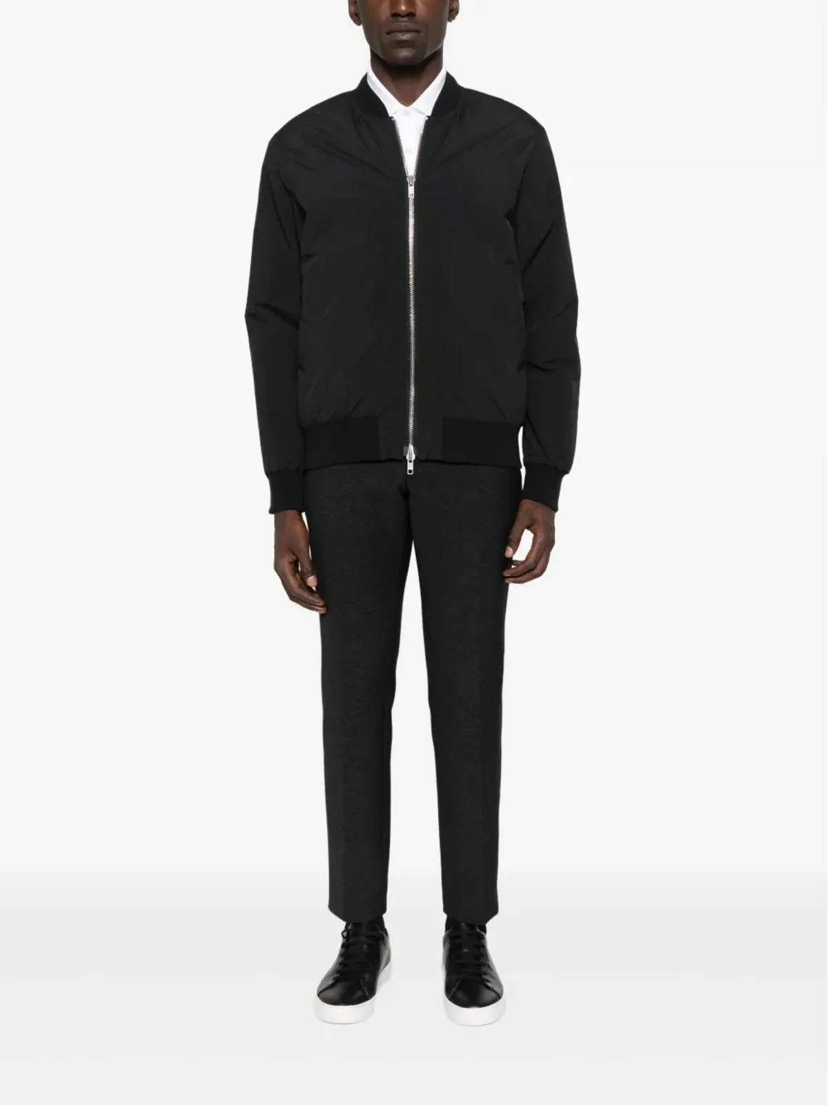 Karl Lagerfeld サイドポケット付き テクスチャードパンツ - ブラック - 画像2
