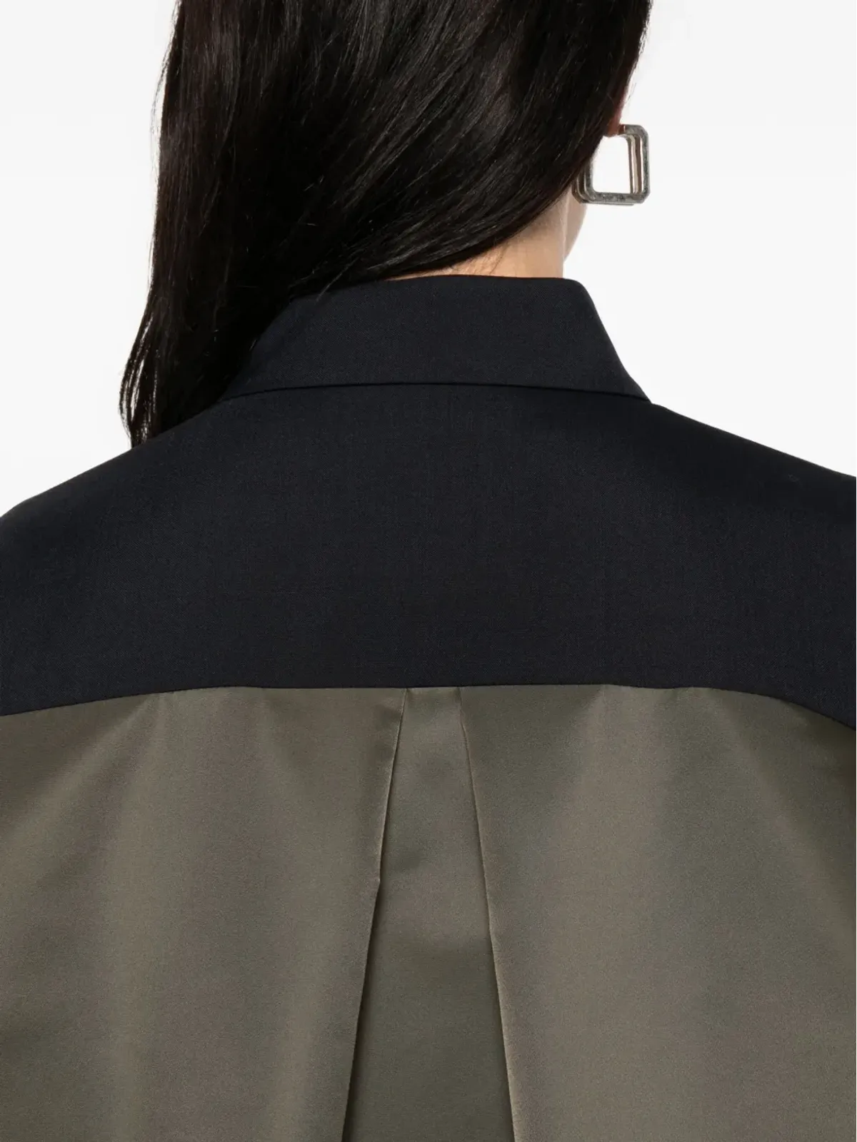 sacai パネルドショートスリーブシャツ - 画像5